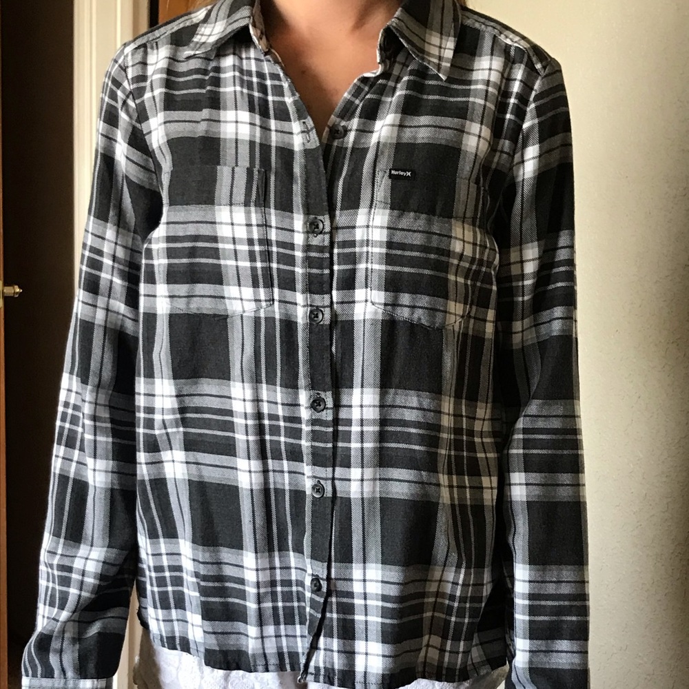 Flannel- black & white